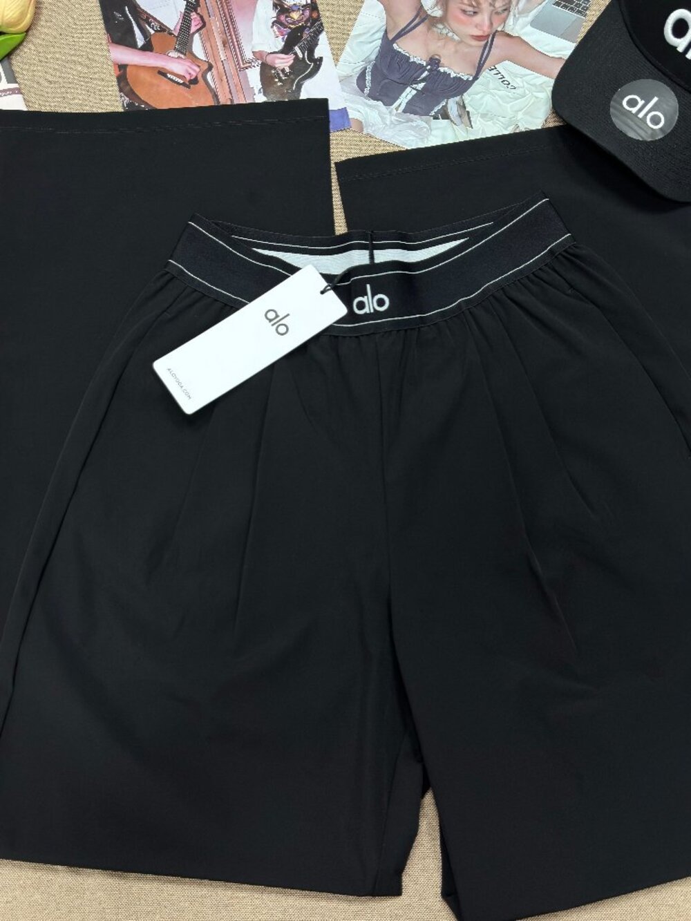 ALO Yoga🌴Suit Up Trouser Black (Regular 30”inches) 🌺Wardrobe Essential - Picture 4 of 9